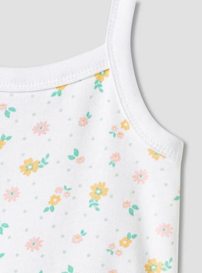 Juniors Printed Strappy Bodysuit - Set of 3-baby-girls-clothing-bodysuits-image-6