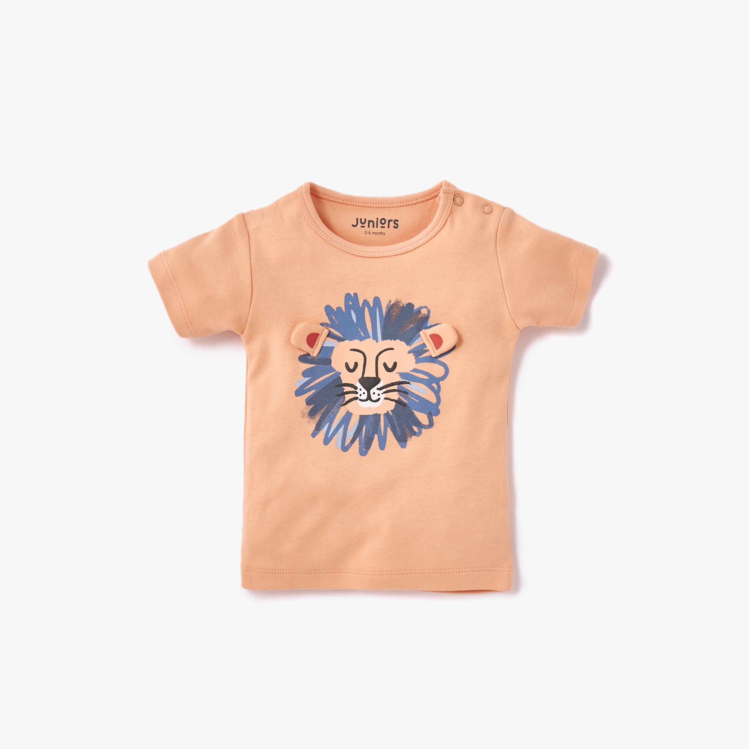 Juniors Assorted Printed T-shirt with Short Sleeves - Set of 5