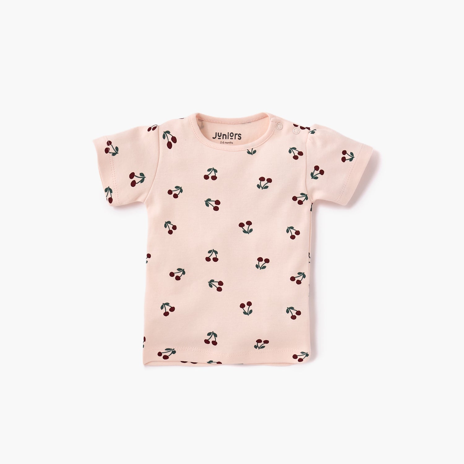 Juniors Assorted Printed Round Neck T-shirt with Short Sleeves - Set of 5
