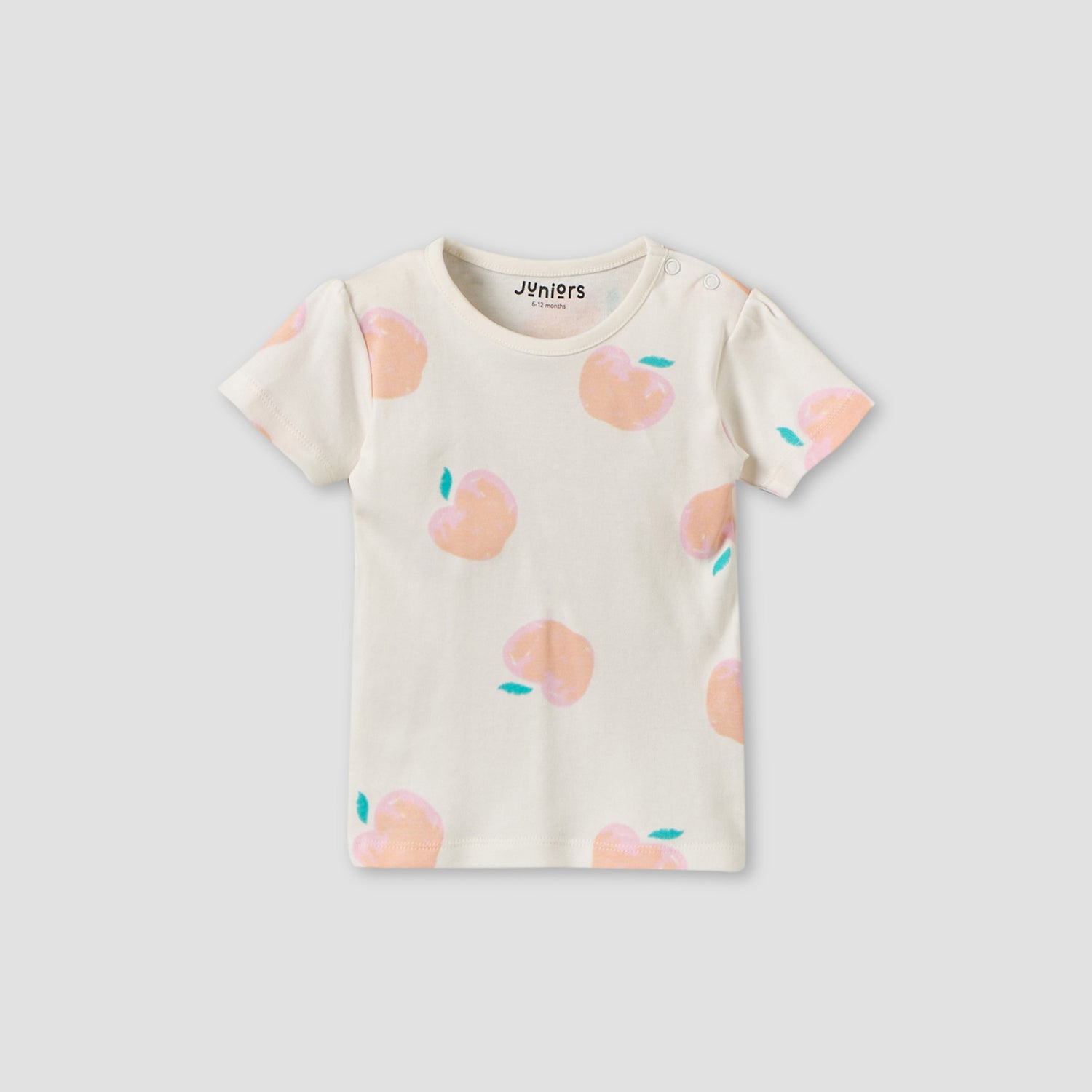 Pack of 5 Juniors Crew Neck Short Sleeves T-shirt with Assorted Print