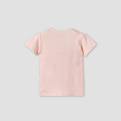 Pack of 5 Juniors Crew Neck Short Sleeves T-shirt with Assorted Print