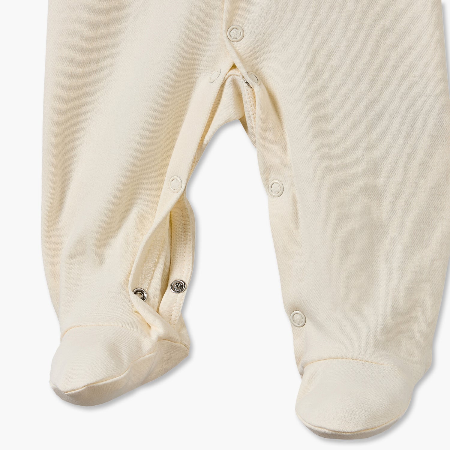 Pack of 5 Juniors Cotton Crew Neck Long Sleeves Sleepsuit with Snap Button Closure