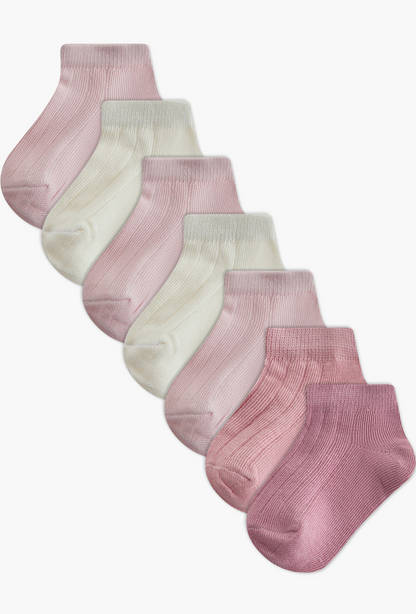 Pack of 7 Juniors Baby Boys Socks Ribbed Design-undefined-image-1