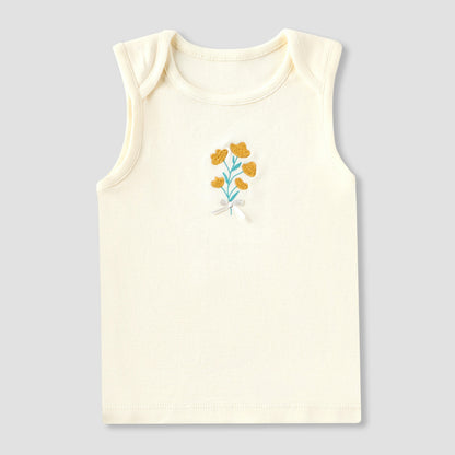 Juniors 9-Piece Girls Gift Set - Cotton - Sleeveless T-shirt, Pyjamas, Bib, Booties - Printed