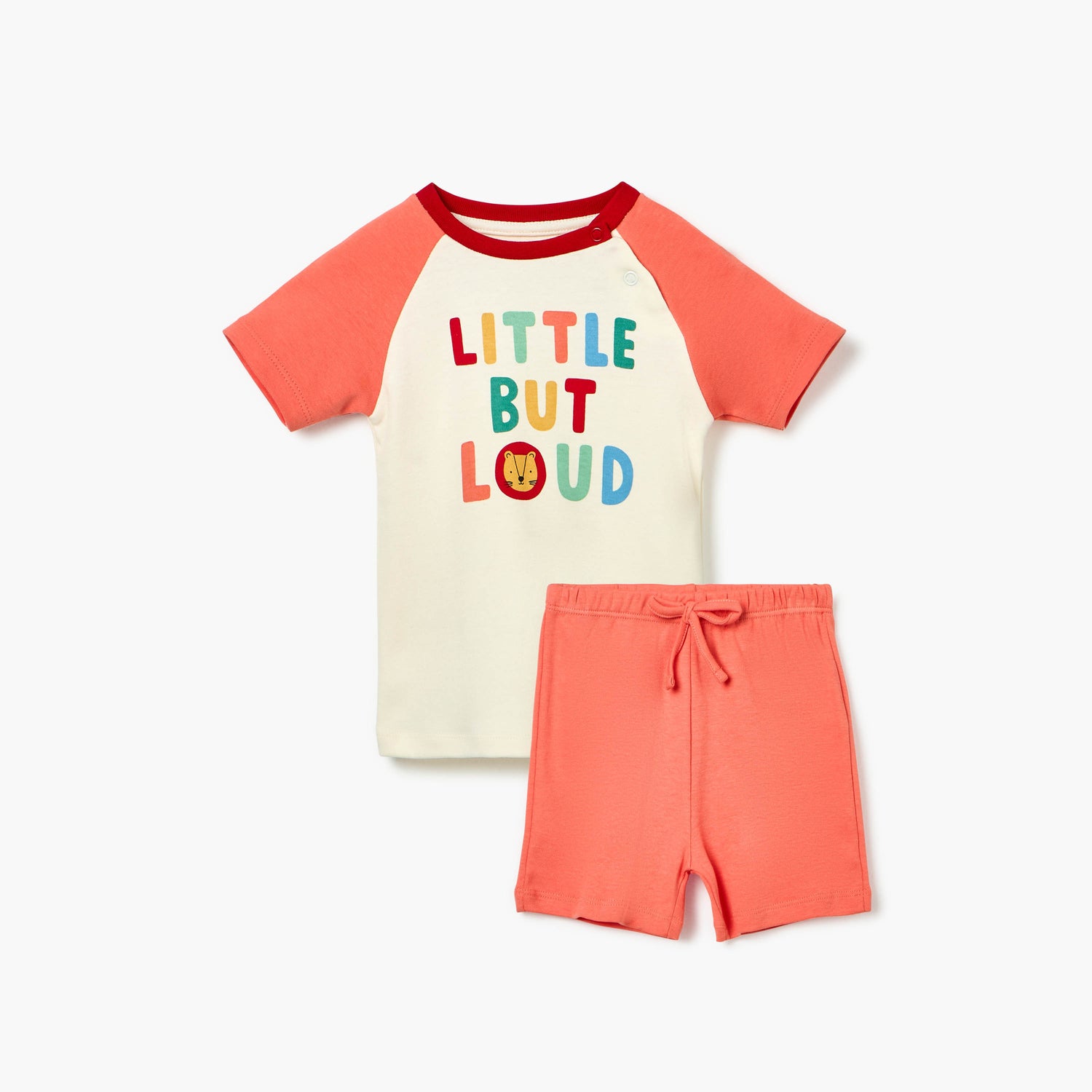 Juniors Heart Print T-shirt and Pyjama Set