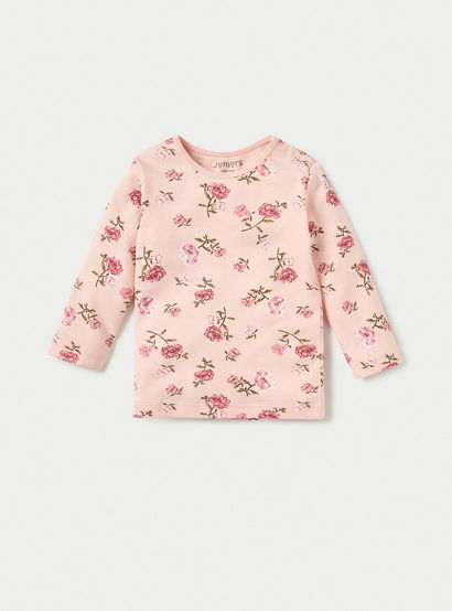 Juniors Printed T-shirt and Pyjama Set-baby-boys-clothing-nightwear-pyjamasets-image-2