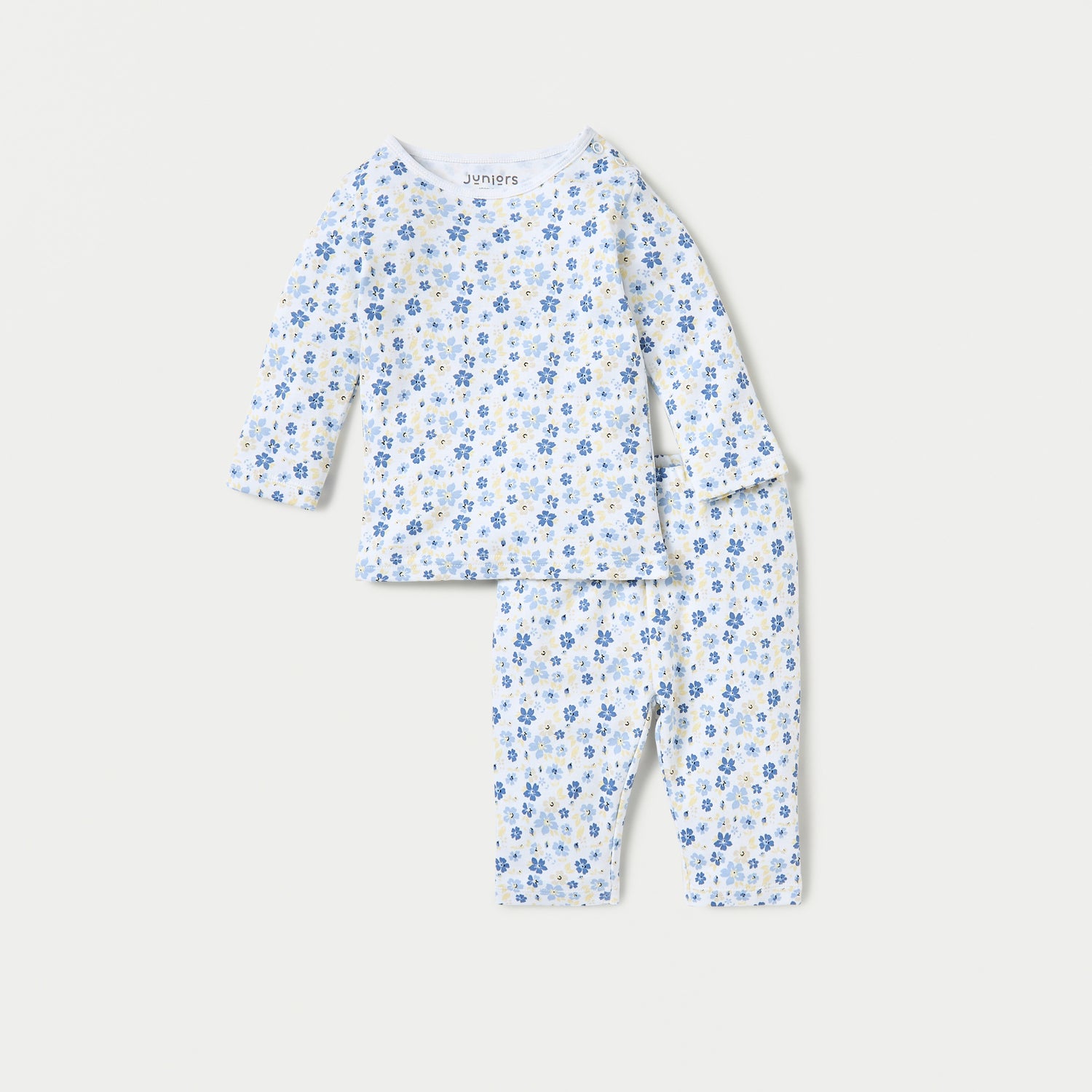 Juniors Printed T-shirt and Pyjama Set