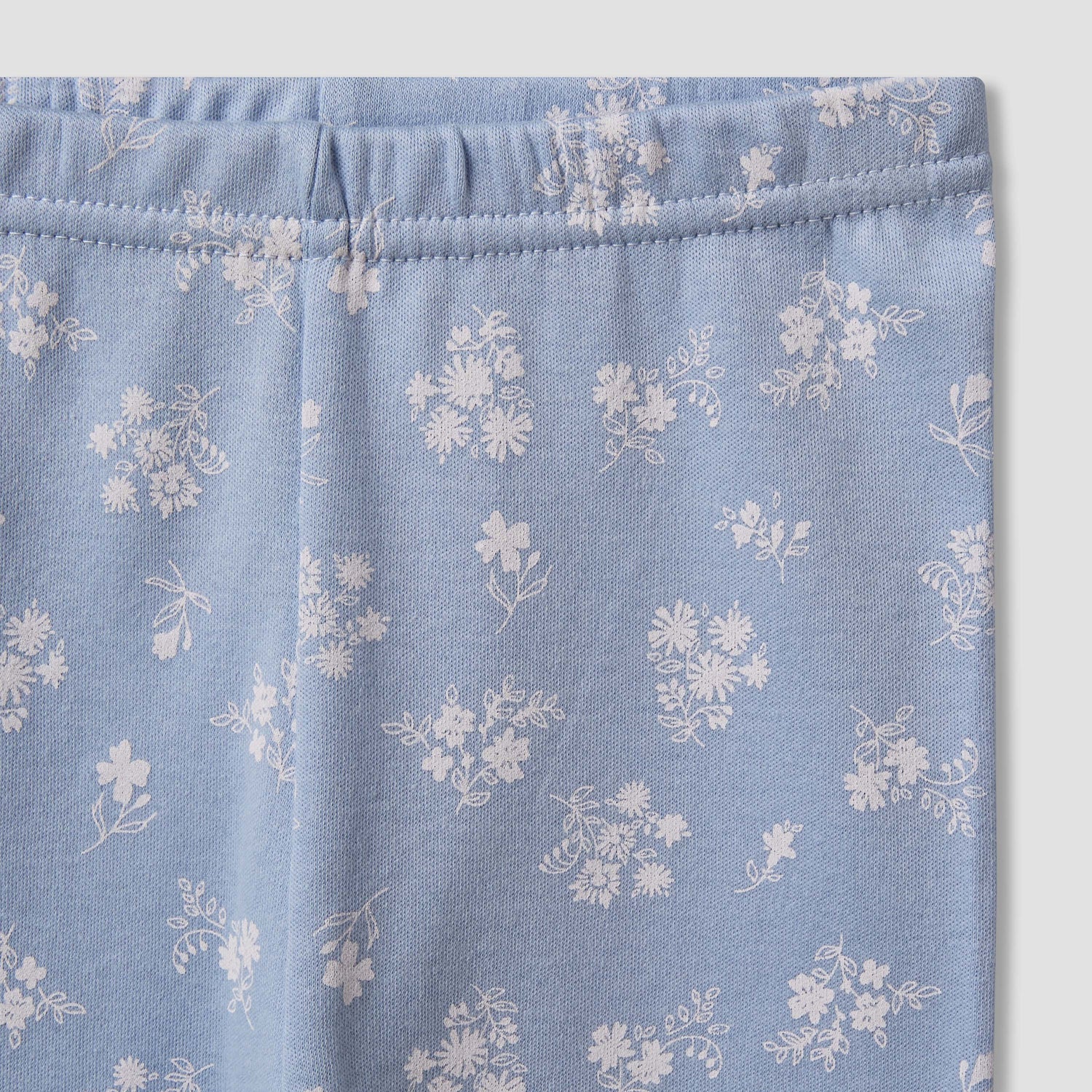 Juniors Cotton Round Neck Long Sleeve Pyjama Set with Floral Print