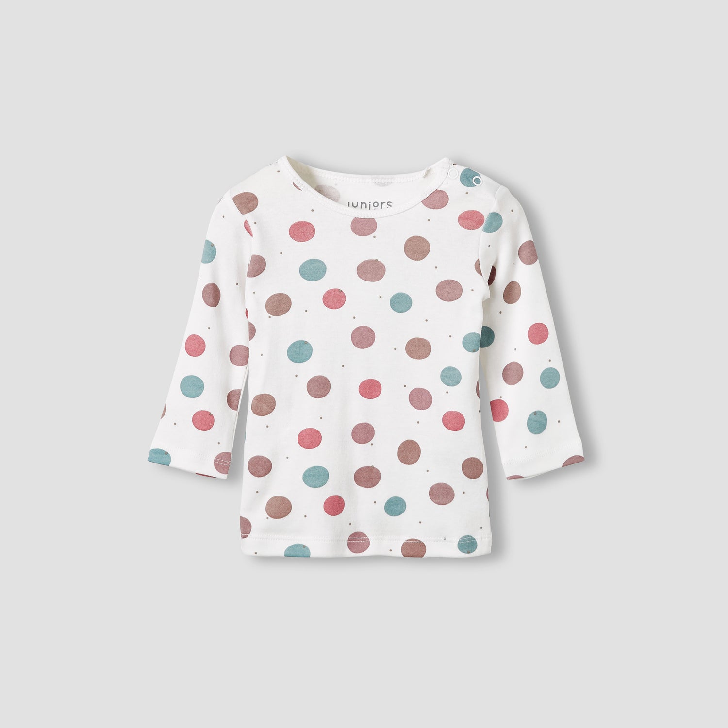Juniors Polka Dot T-shirt and Pyjama Set