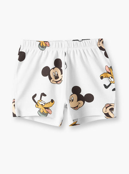 Disney Crew Neck Short Sleeves T-shirt and Shorts Set with Mickey Mouse and Pluto Print-baby-boys-clothing-setsandcoords-image-4