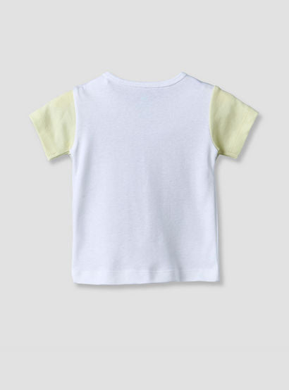 Disney Round Neck Short Sleeves T-shirt and Shorts Set with Stitch Print-baby-boys-clothing-setsandcoords-image-5