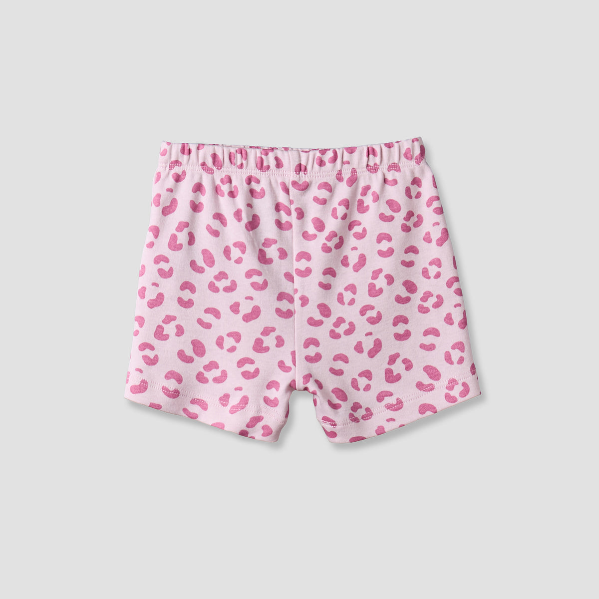 Disney Crew Neck Short Sleeve T-shirt and Shorts Set with Minnie Mouse Print