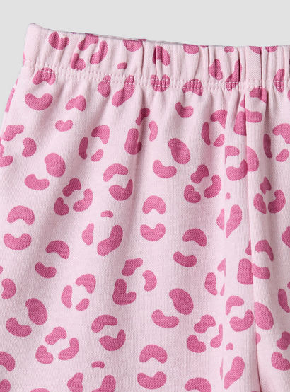 Disney Crew Neck Short Sleeve T-shirt and Shorts Set with Minnie Mouse Print-baby-girls-clothing-setsandcoords-image-8