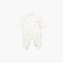 Juniors Textured Closed Feet Sleepsuit with Button Closure - Grey / 6-12 mths