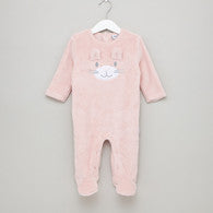 Juniors Textured Closed Feet Sleepsuit with Long Sleeves-undefined-image-1
