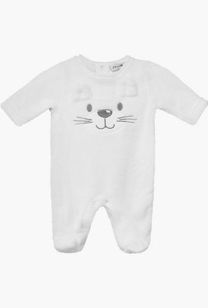 Juniors Plush Closed Feet Sleepsuit