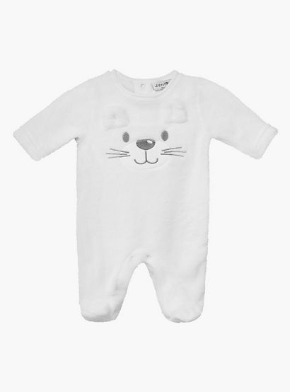 Juniors Plush Closed Feet Sleepsuit-baby-boys-clothing-nightwear-sleepsuits-image-1