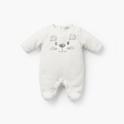 Juniors Plush Closed Feet Sleepsuit