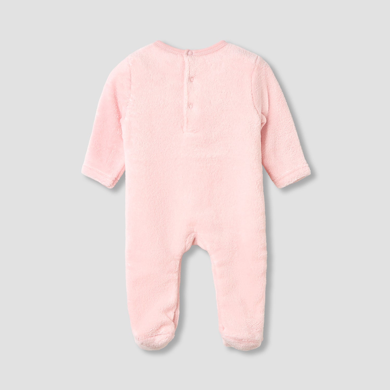 Juniors Round Neck Sleepsuit with Closed Feet - Polyester - Long Sleeves