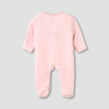 Juniors Round Neck Sleepsuit with Closed Feet - Polyester - Long Sleeves