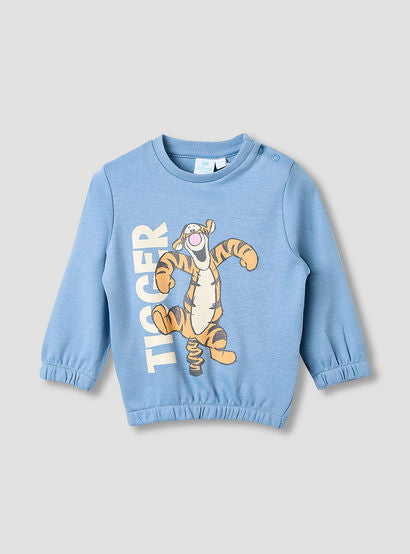 Juniors Pyjama Set with Tigger Print - Cotton - Long Sleeves - Round Neck-promo_babyshop_Buy2for79_UAE130126-image-2