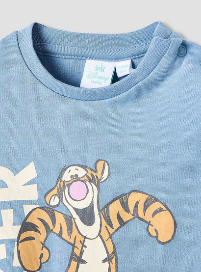 Juniors Pyjama Set with Tigger Print - Cotton - Long Sleeves - Round Neck-promo_babyshop_Buy2for79_UAE130126-image-4