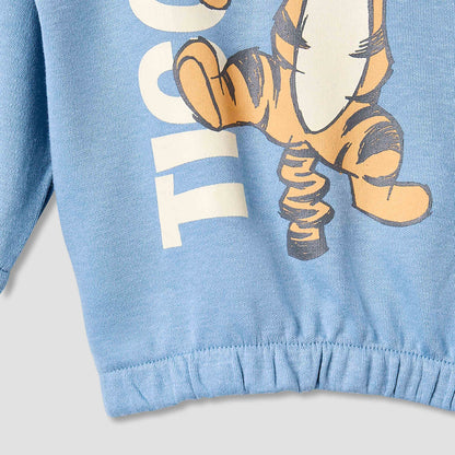 Juniors Pyjama Set with Tigger Print - Cotton - Long Sleeves - Round Neck