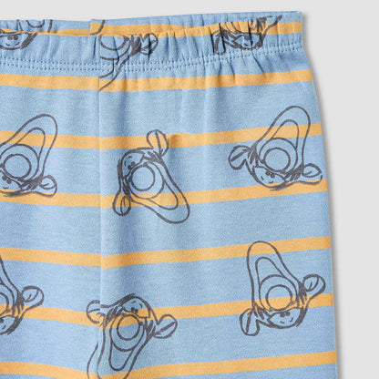 Juniors Pyjama Set with Tigger Print - Cotton - Long Sleeves - Round Neck