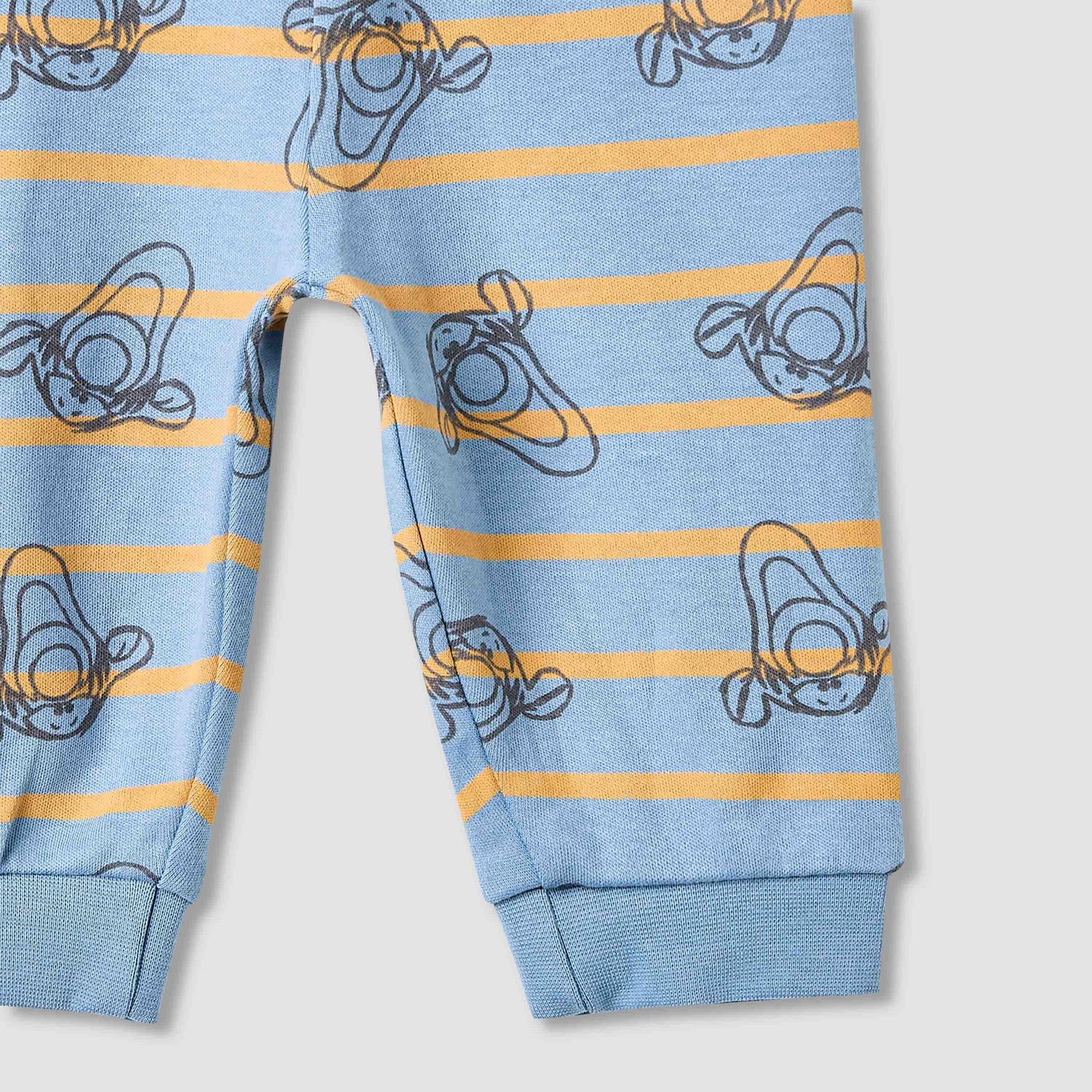 Juniors Pyjama Set with Tigger Print - Cotton - Long Sleeves - Round Neck