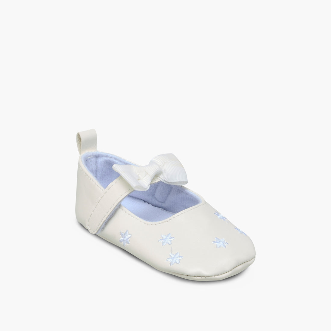 Juniors Bow Accent Booties with Hook and Loop Closure