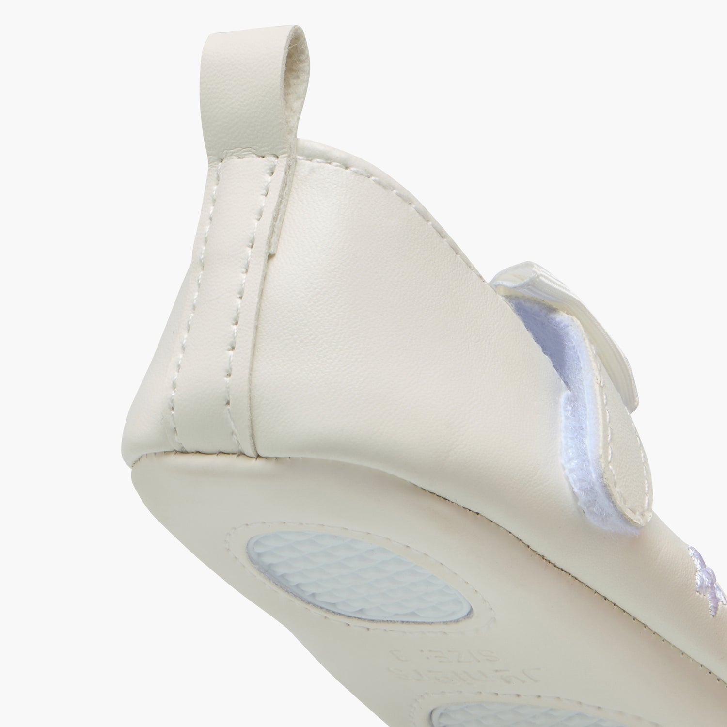 Juniors Bow Accent Booties with Hook and Loop Closure