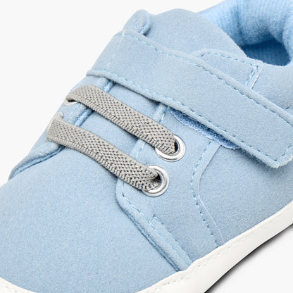 Juniors Dinosaur Embroidered Booties with Hook and Loop Closure