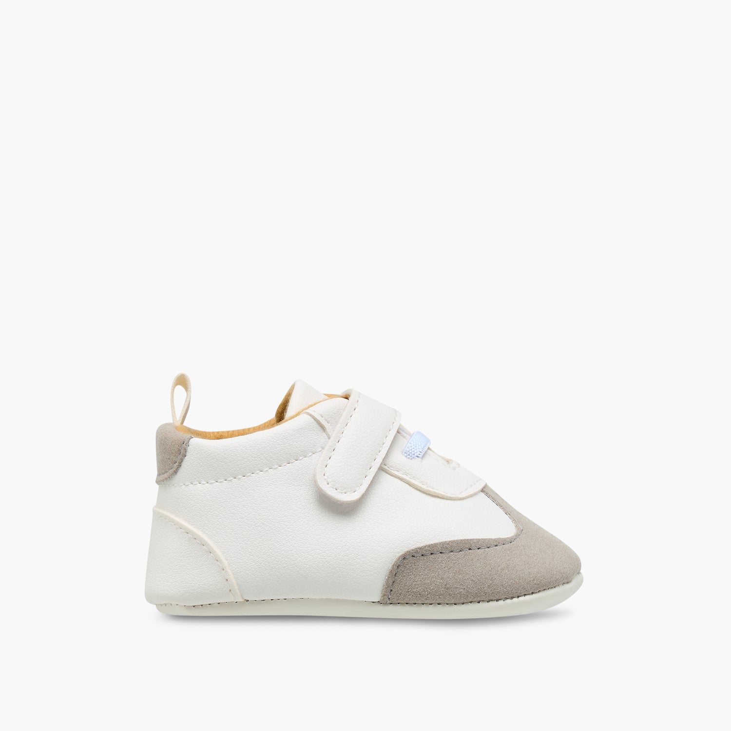Juniors Panelled Booties with Hook and Loop Closure