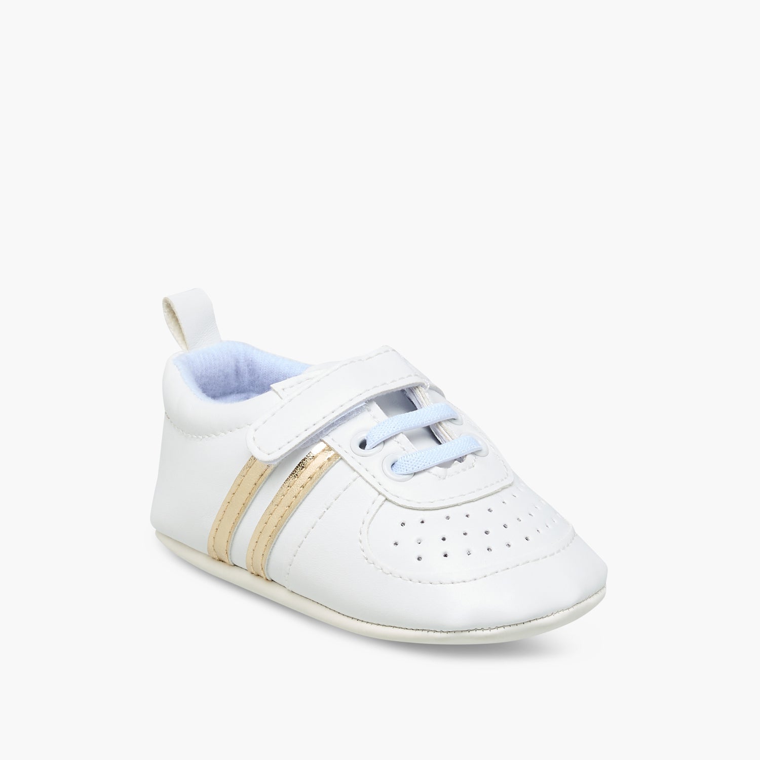 Juniors Panelled Booties with Hook and Loop Closure