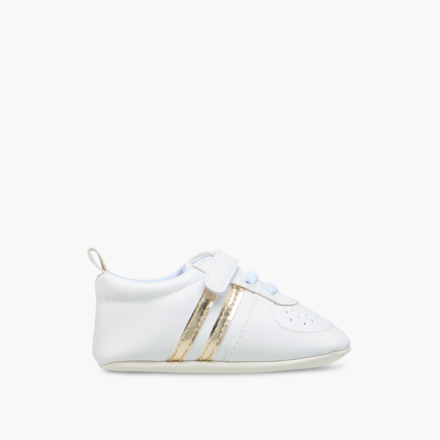 Juniors Panelled Booties with Hook and Loop Closure