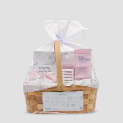 Juniors 19-Piece Assorted Gift Set - Pink / 0-3 mths