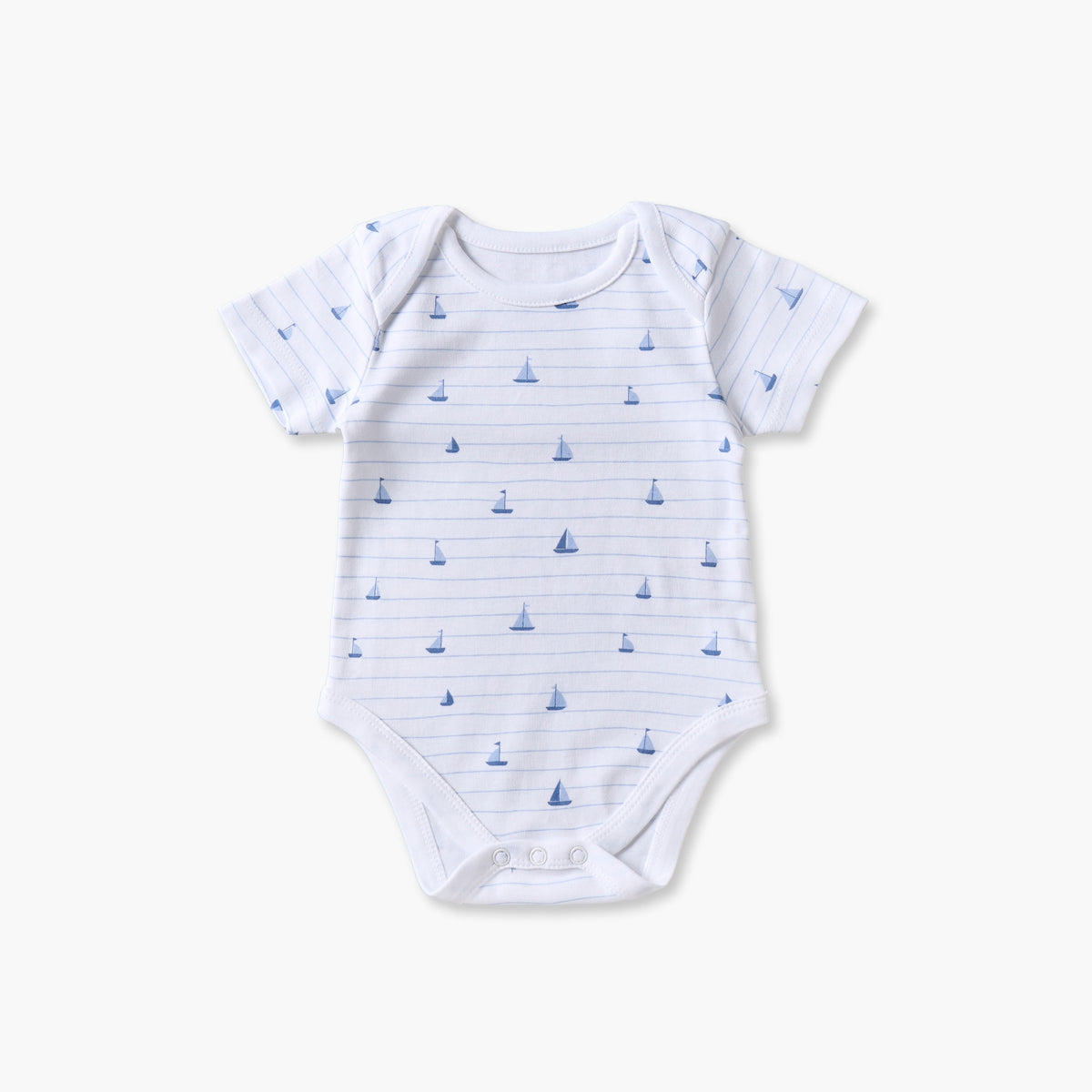 Set of 9 Juniors Clothing Gift Set with Sail Boat Print