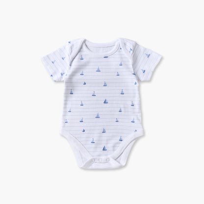 Set of 9 Juniors Clothing Gift Set with Sail Boat Print