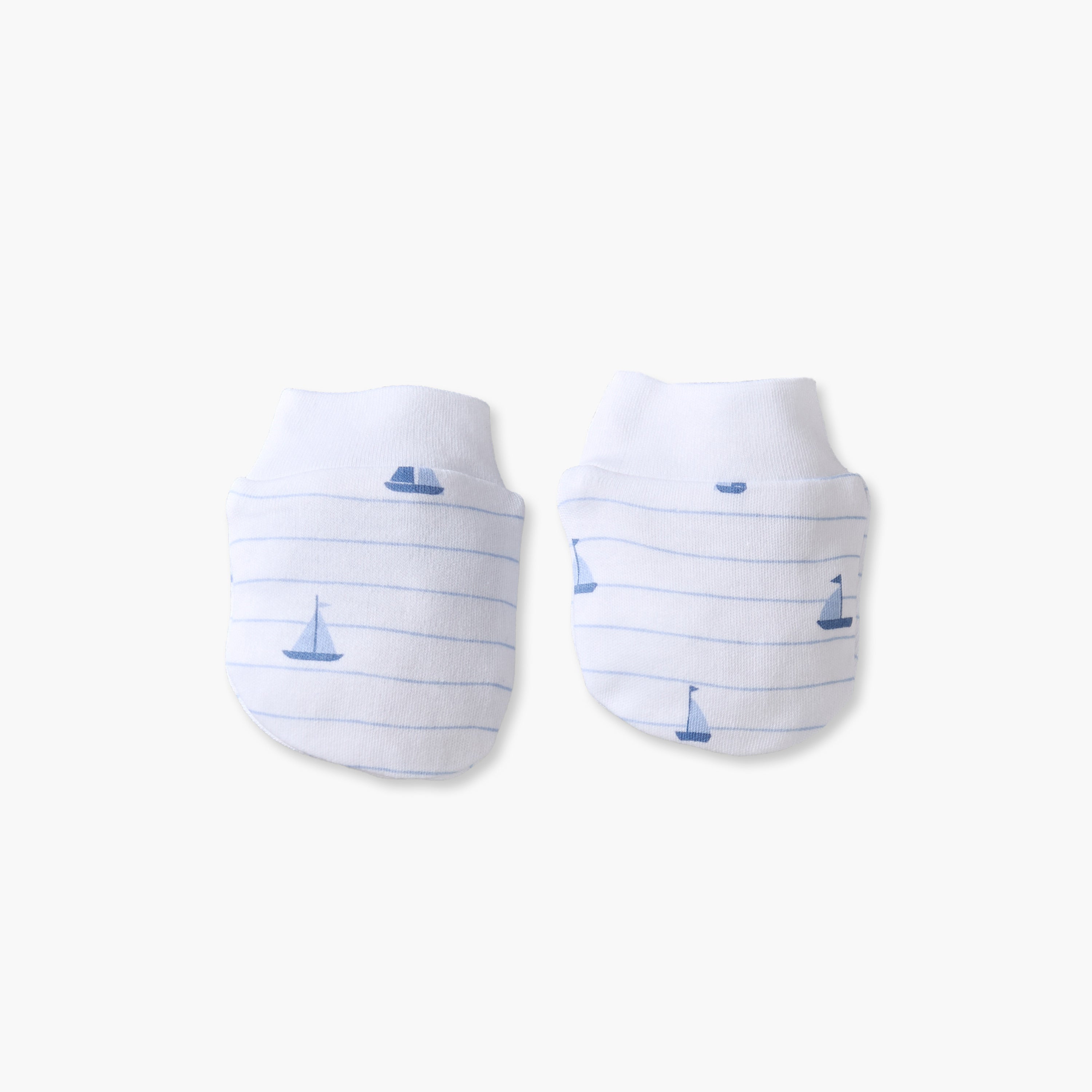 Set of 9 Juniors Clothing Gift Set with Sail Boat Print