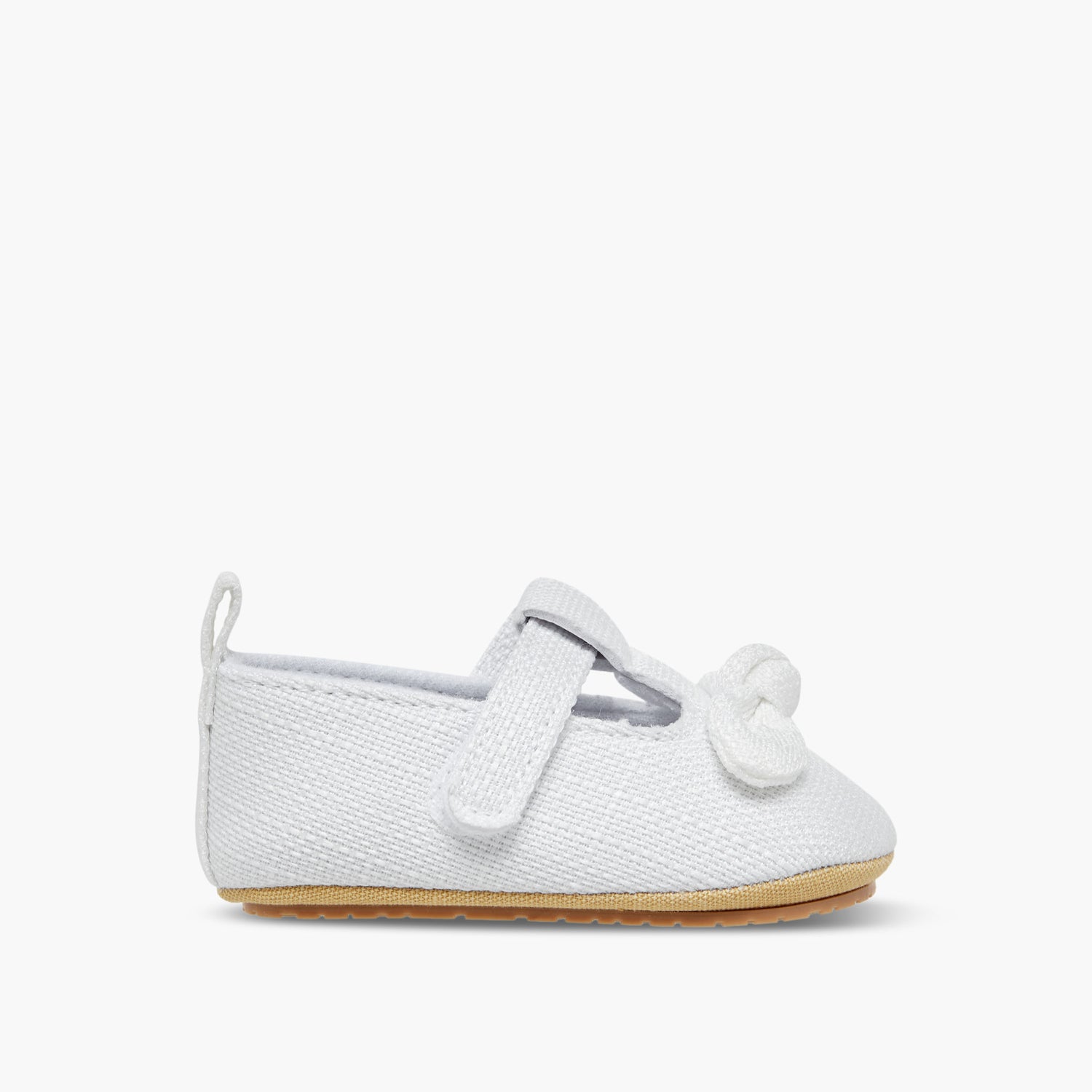Juniors Girls Booties with Hook and Loop Closure - Soft Fabric