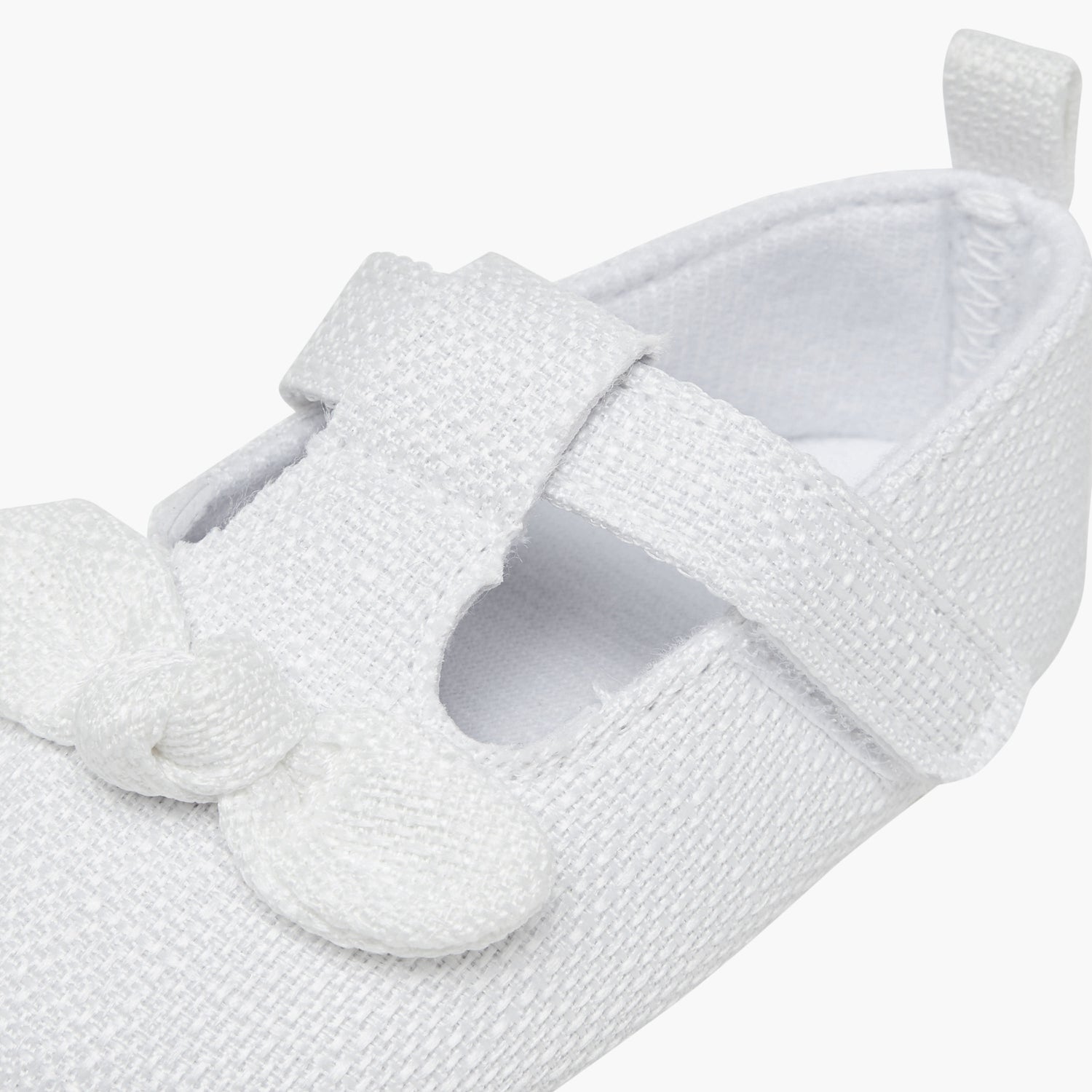 Juniors Girls Booties with Hook and Loop Closure - Soft Fabric