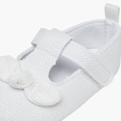 Juniors Girls Booties with Hook and Loop Closure - Soft Fabric