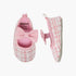 Giggles Girls Booties with Checked Print - Polyester
