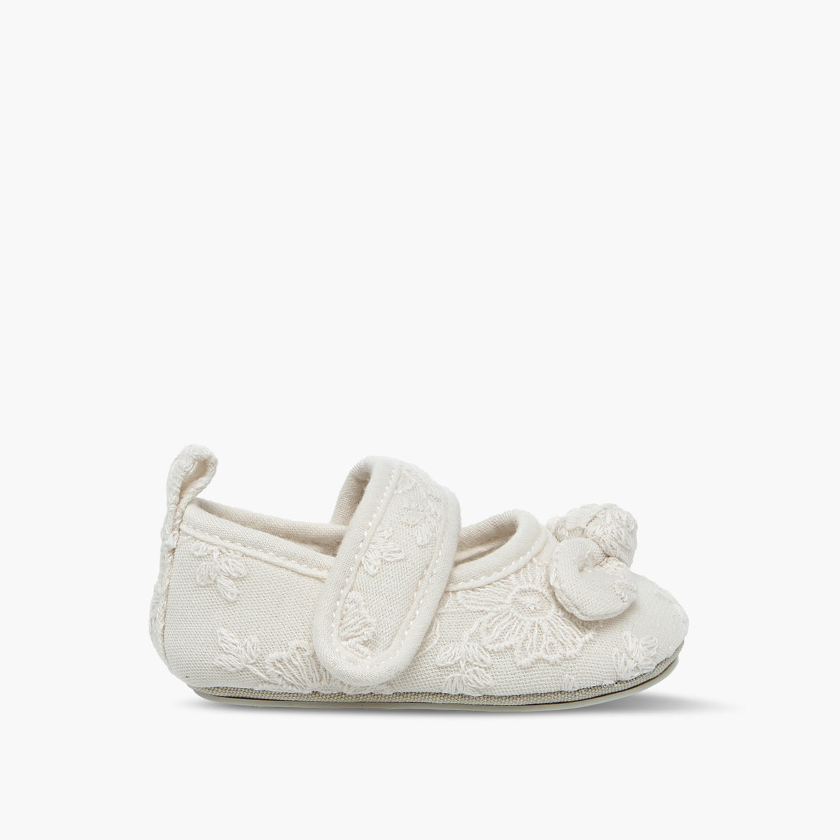 Giggles Girls Booties with Embroidery - Polyester