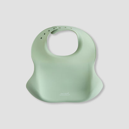 Giggles Silicone Bib with Button Closure - Set of 2