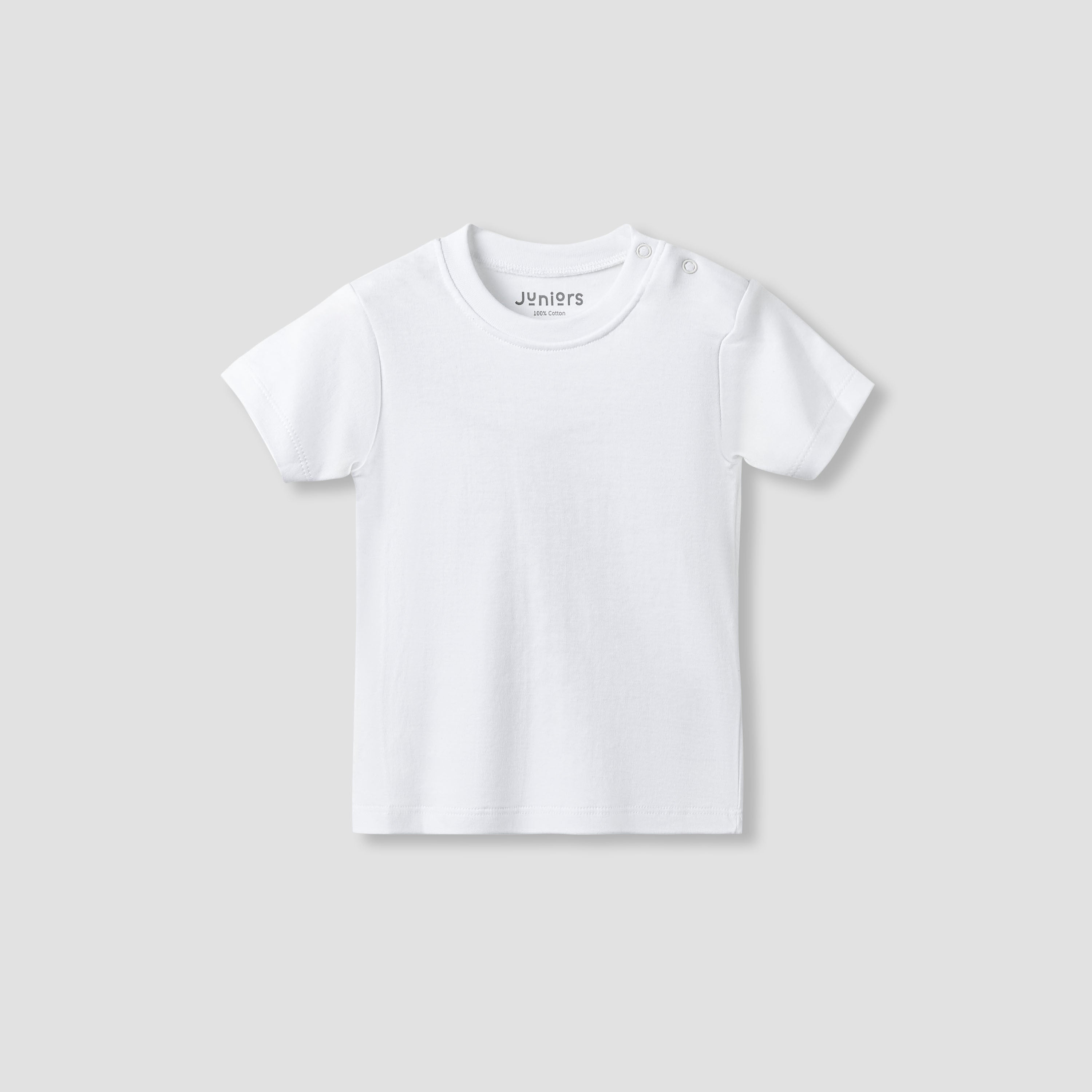 Juniors Crew Neck Short Sleeve T-shirt and Dungaree Set with Train Print
