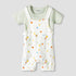 Juniors Short Sleeves T-shirt and Dungaree Set with Fruit Print - Green / 12-18 mths