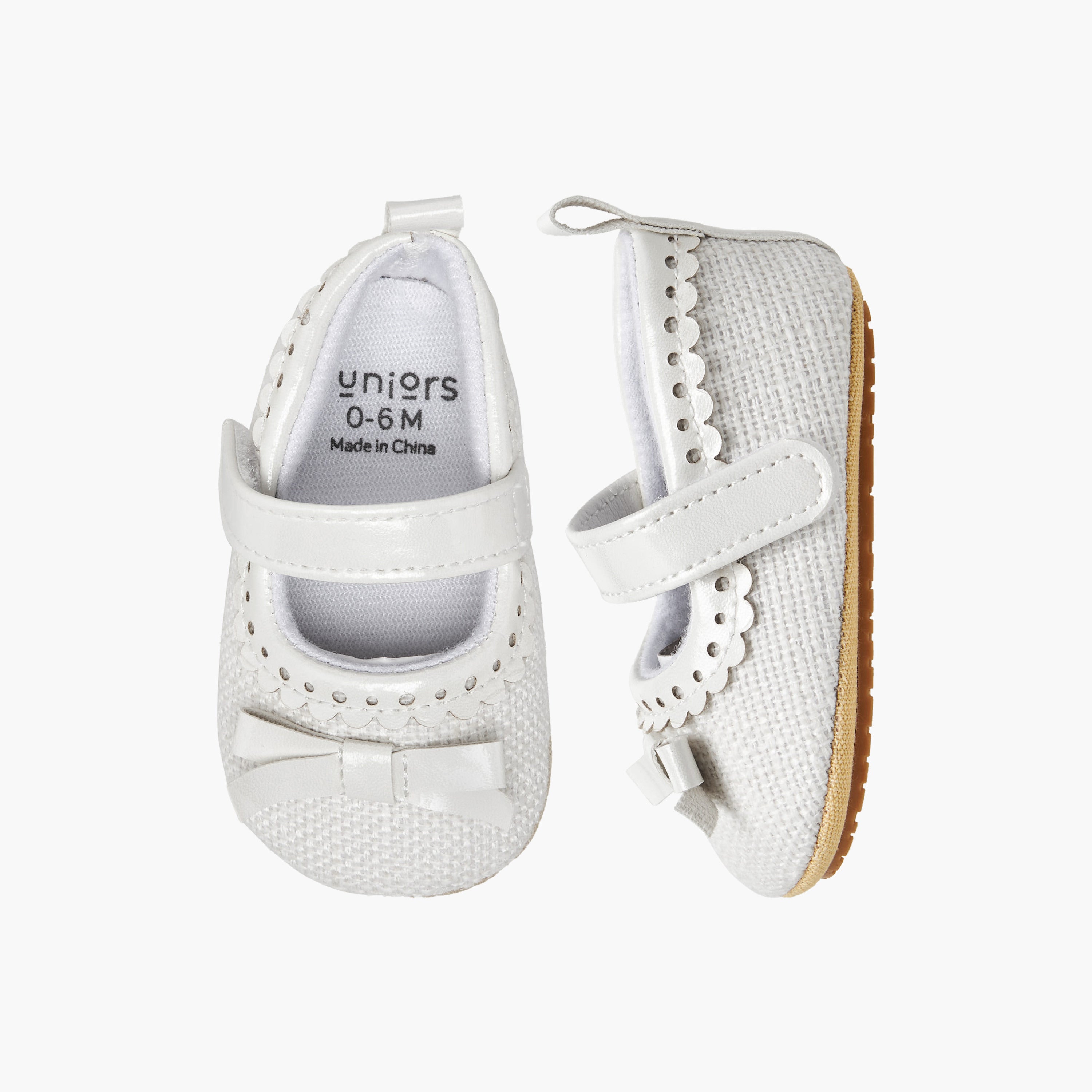 Juniors Booties with Hook and Loop Closure