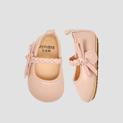 Juniors Booties with Hook and Loop Closure