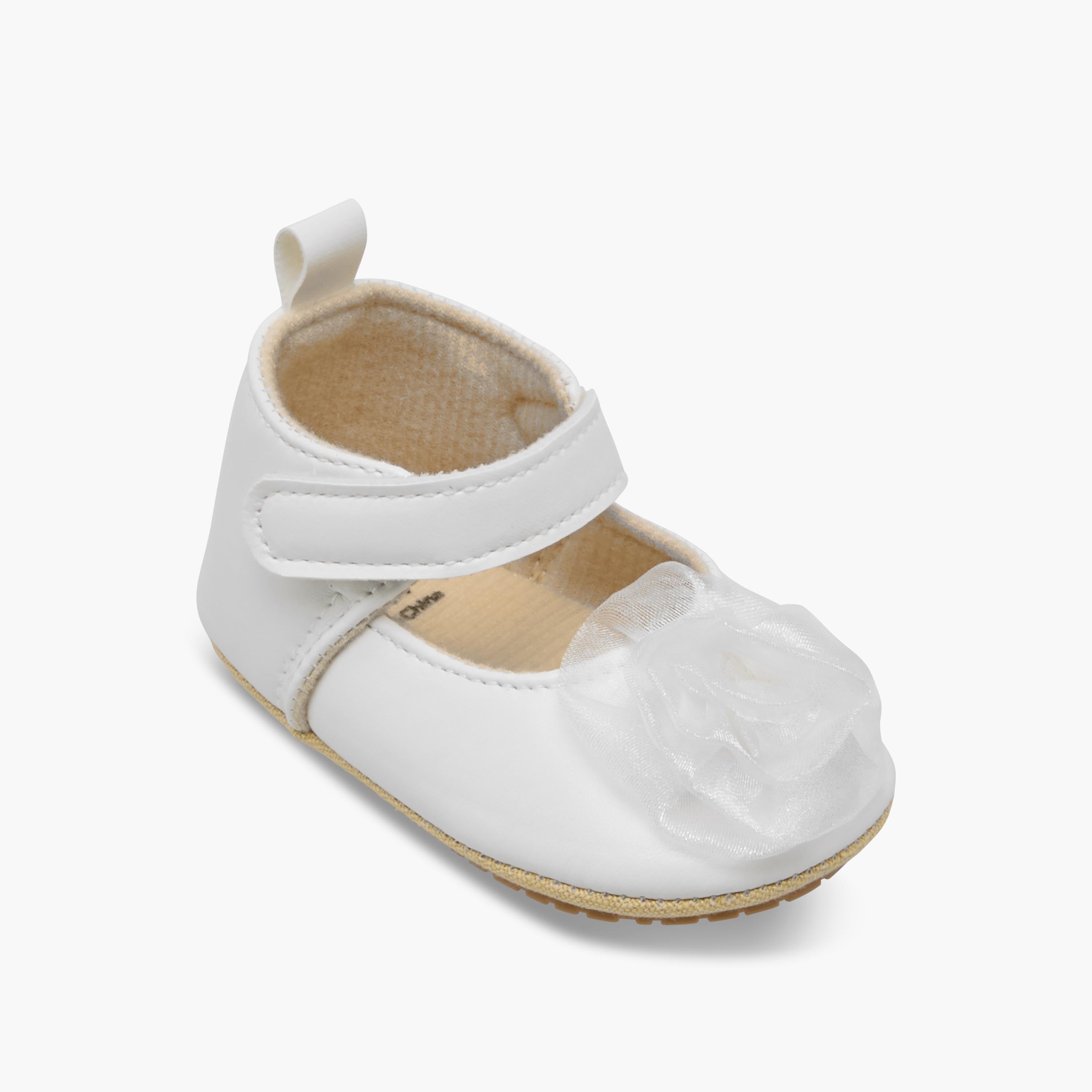 Juniors Booties with Hook and Loop Closure